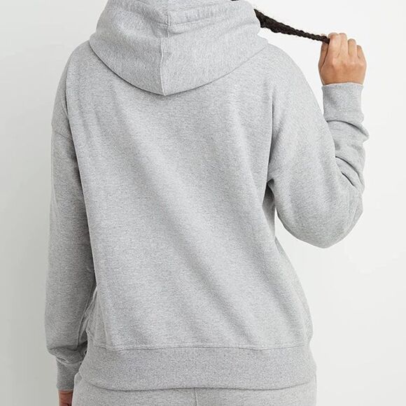 CHAMPION Hooded Sweatshirt heather creek tweed size XL NWT In pkg - Picture 2 of 5